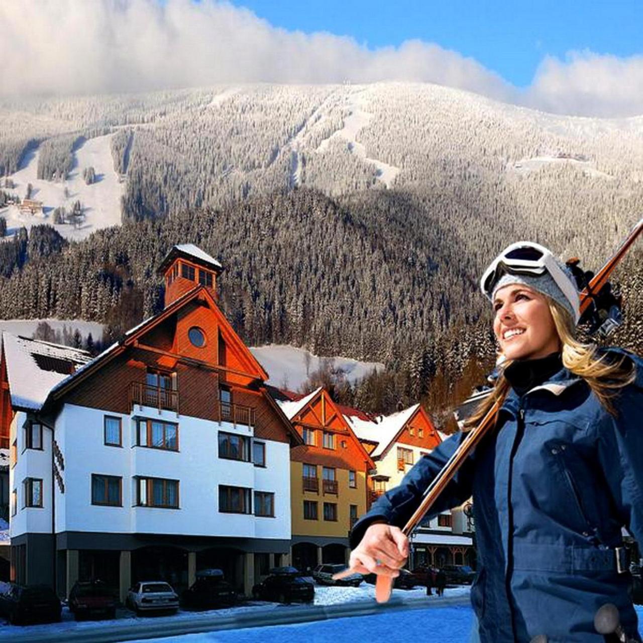 Ski - Apartment โรกีนีซ นัด ยีเซอโร ภายนอก รูปภาพ